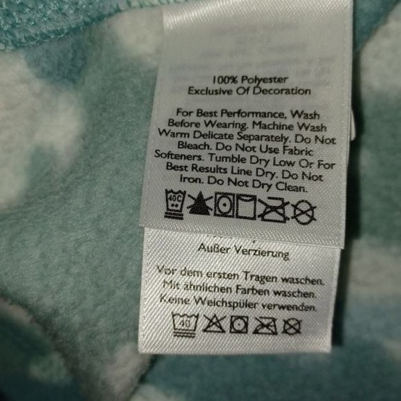 Eddie Bauer M Camo Fleece Pullover Quarter Zip Medium - Picture 6 of 7